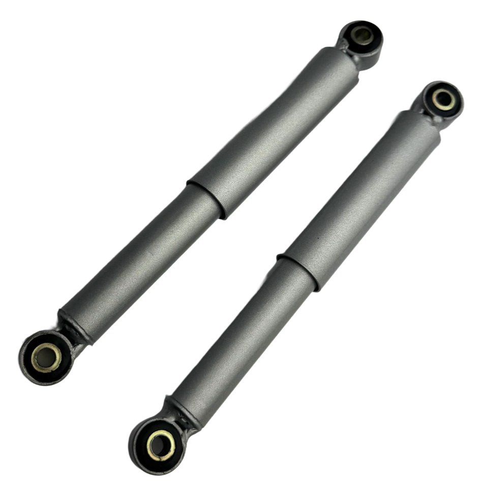 Lambretta Series 1-3 Li GP SX TV Front Dampers Slim Silver - Pair - Beedspeed