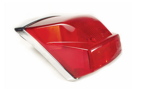 Vespa PX Disc 2001- 'MY Rear Light Unit - Chrome with Red Lens - Piaggio