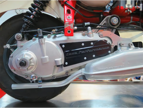 Lambretta S1-3 Li GP DL SX TV CASA PERFORMANCE CASACOVER Sidecasing - Black Anodised