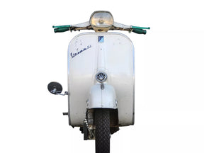 Vespa Lambretta Scooter Legshield SKY Clip On Mirror - Chrome Ø 105mm