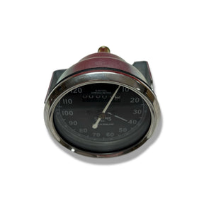 Royal Enfield, BSA, Norton Smiths Speedometer & Speedo Cable 120 mph Black Face ø80mm