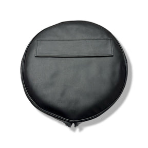 Vespa Lambretta Scooter 10" Spare Wheel Cover with Pocket - Black