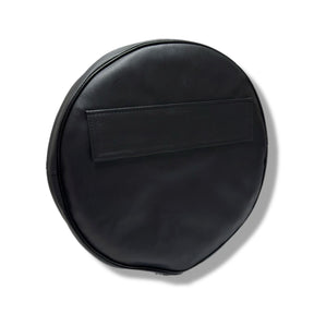 Vespa Lambretta Scooter 10" Spare Wheel Cover with Pocket - Black