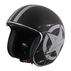 Stealth Open Face Helmet - Star Rider (Small - XXL)