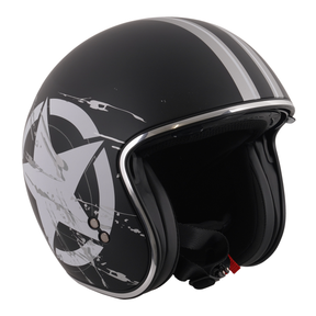 Stealth Open Face Helmet - Star Rider (Small - XXL)