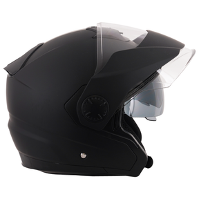 Stealth Metro Open Face Helmet - Matt Black