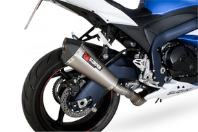 Suzuki GSX-R 1000 (2012–2016) Scorpion Exhaust Serket Taper Slip-on - Brushed Stainless