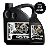 Syntol Strada 4T 10W-40 Synthetic Oil 4+1 Litre