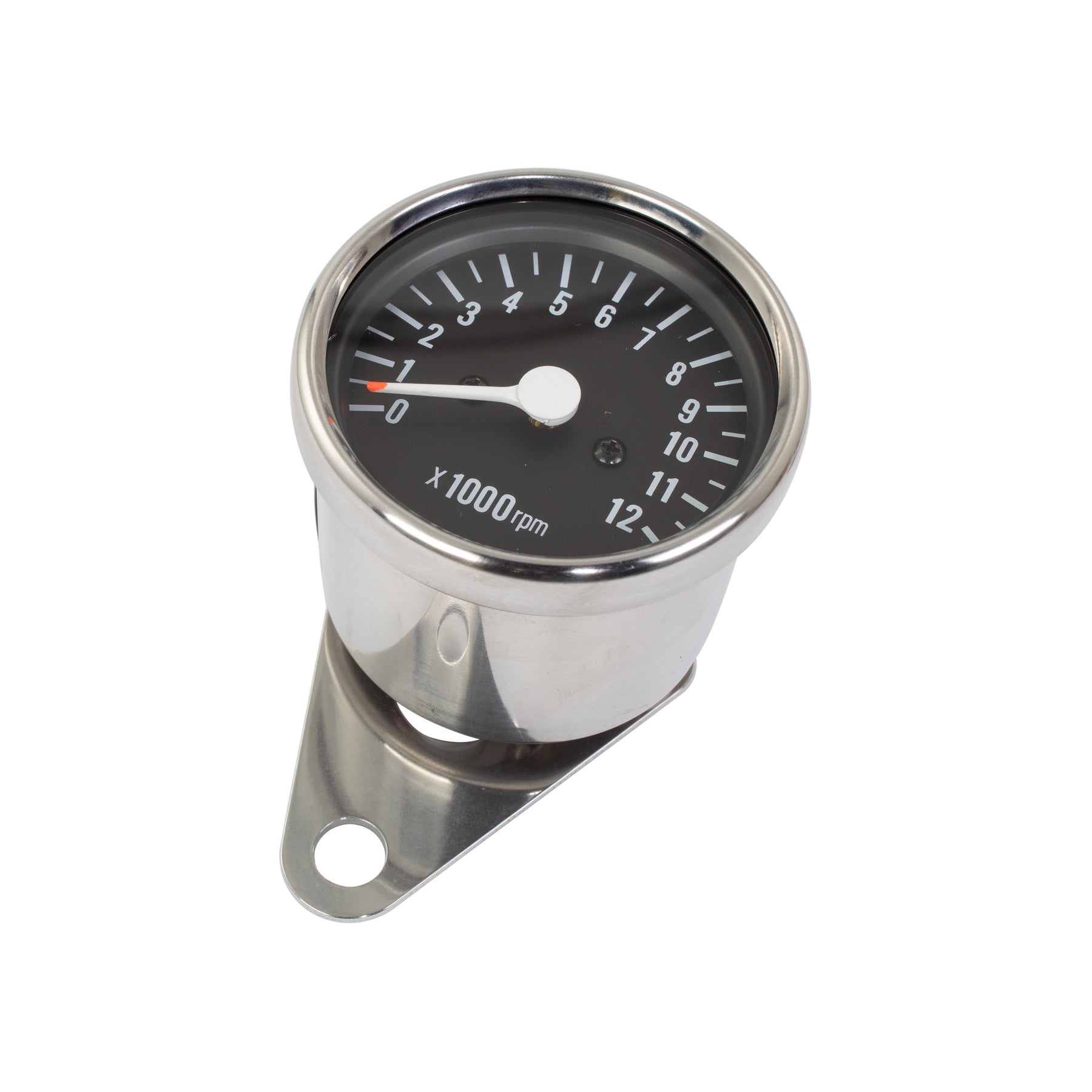 Mini Chrome Tacho Honda 1:7 Ratio Universal Motorcycle Gauge