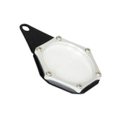Bike It Hexagon Chrome Tax Disc Holder Motorcycle Classic Scooter