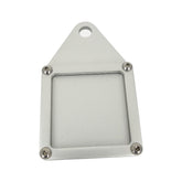 Bike It Square Tax Disc Holder Silver Motorcycle Classic Scooter