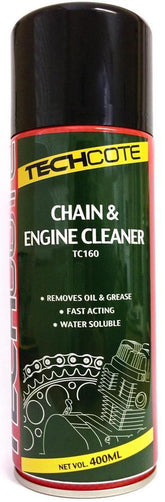 Tech Cote Chain and Engine Cleaner Aerosol 400ml - Beedspeed