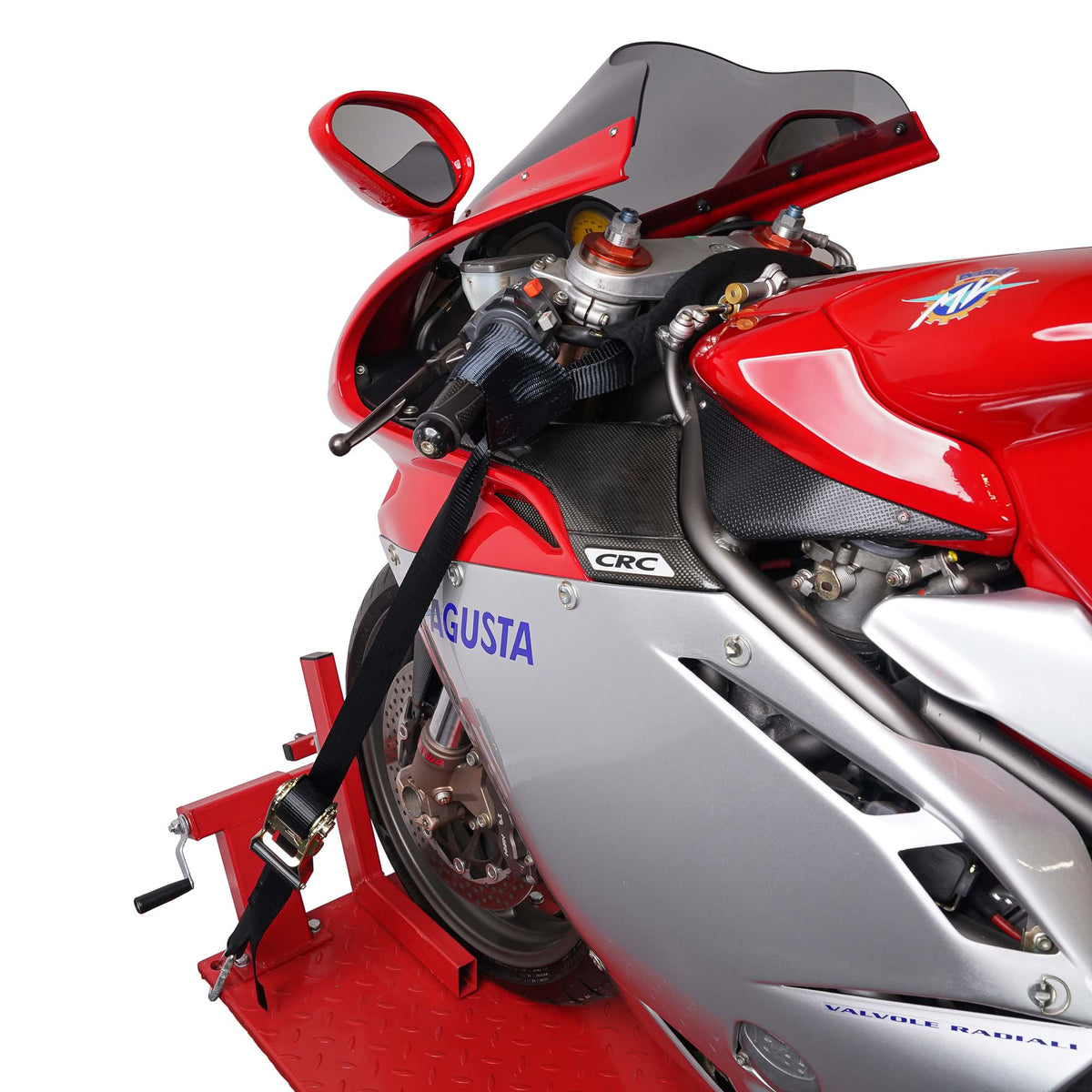 Bike It Ratchet Handlebar Top-Strap Tie Down Straps Motorcycle Transport