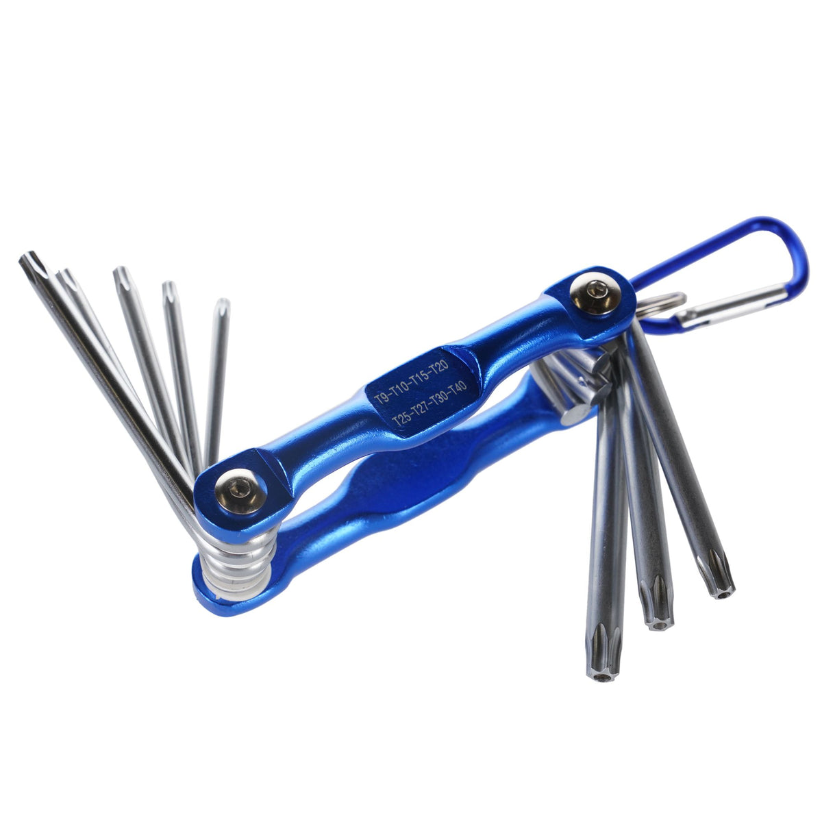 Bike It Torx Key Combi Tool 8pc T9-T40 Motorcycle Workshop - Beedspeed
