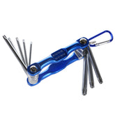 Bike It Torx Key Combi Tool 8pc T9-T40 Motorcycle Workshop - Beedspeed