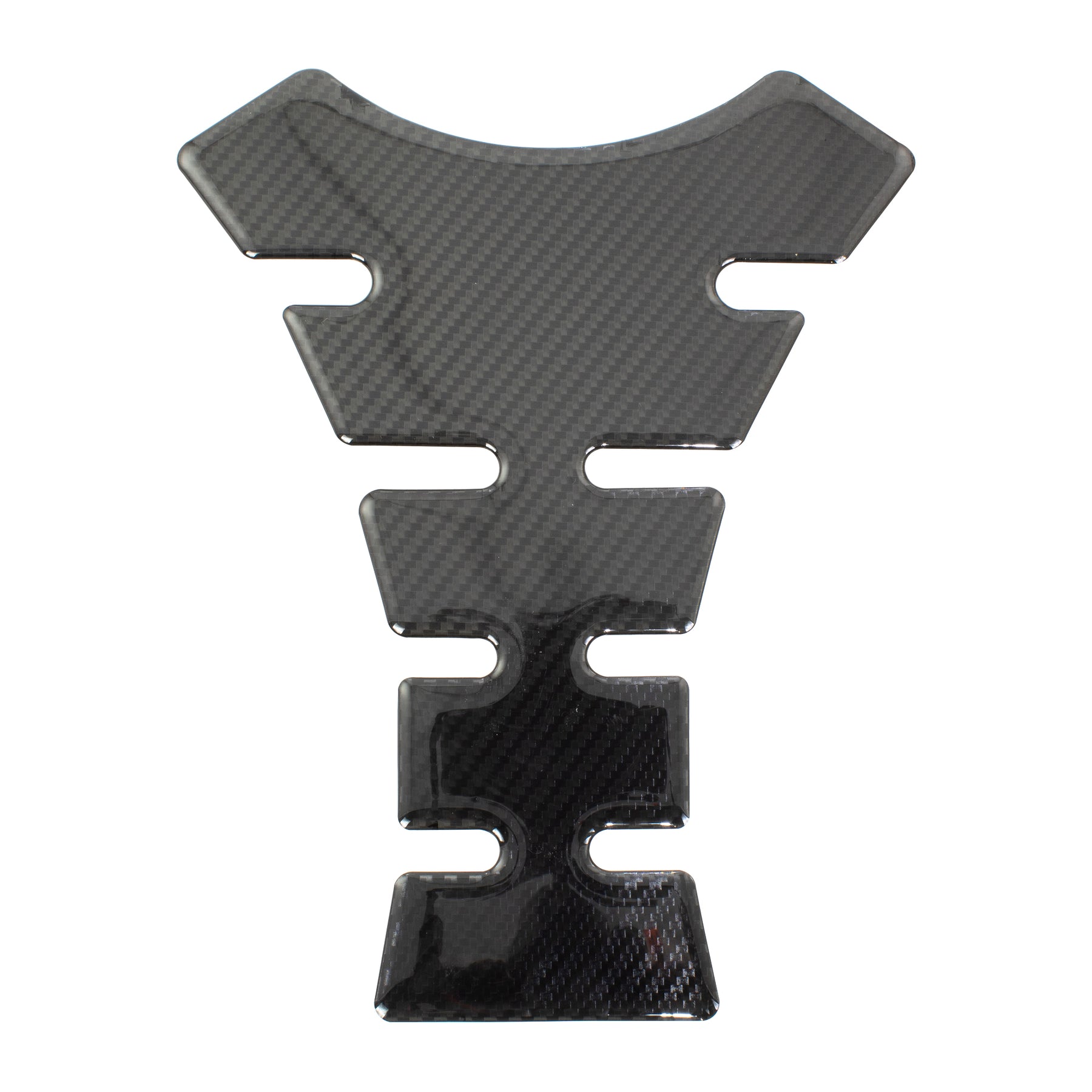 Bike It Carbon Effect Spine Tank Pad Motorcycle Protector