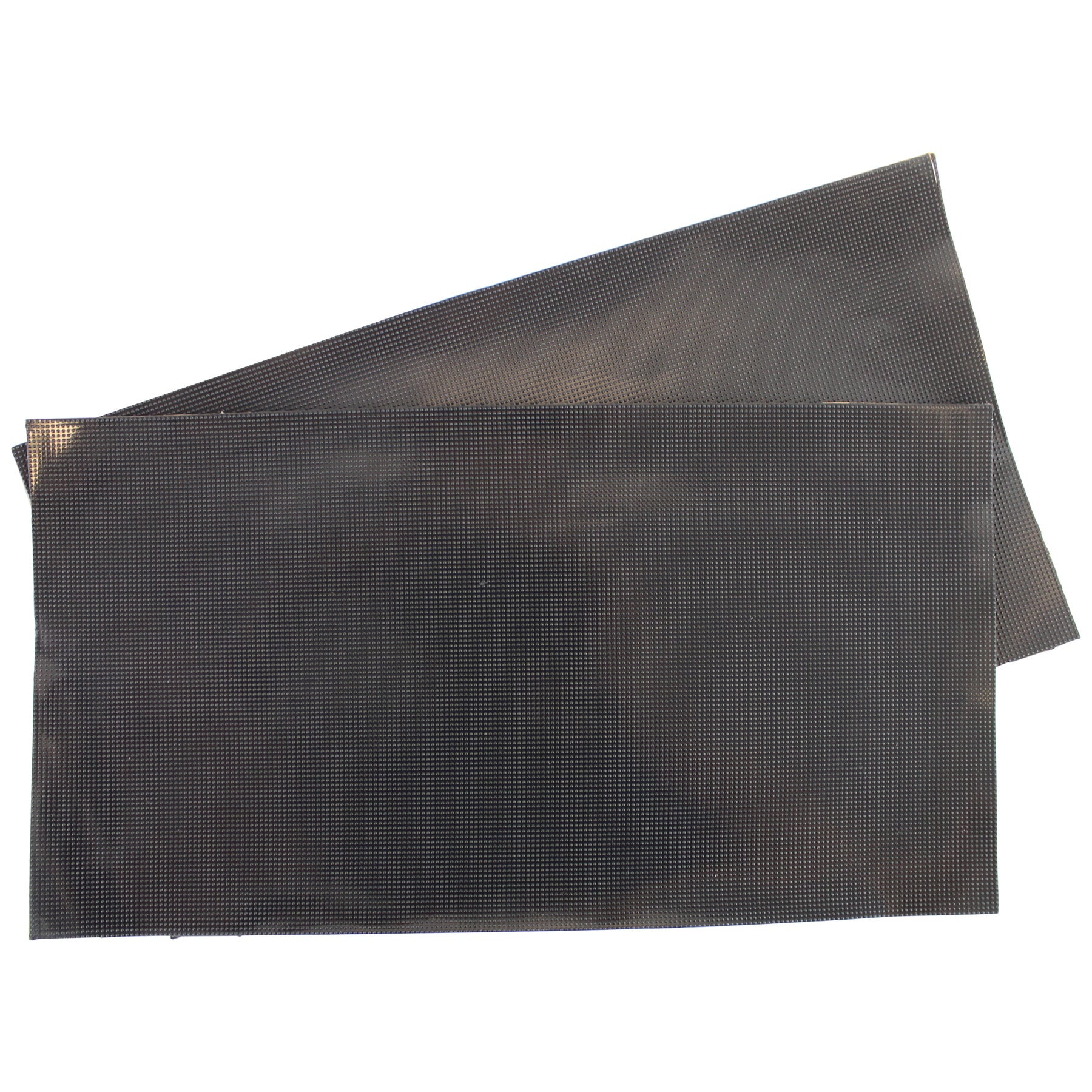 Tank Pad Gripper Sheets 40x20cm Black 2pcs Motorcycle Grip Protector