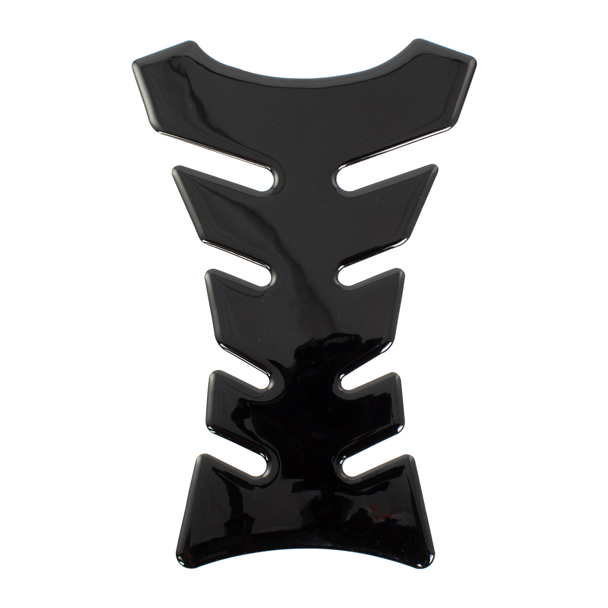 Bike It Black Spine Tank Pad Motorcycle Protector