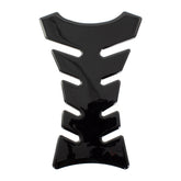 Bike It Black Spine Tank Pad Motorcycle Protector