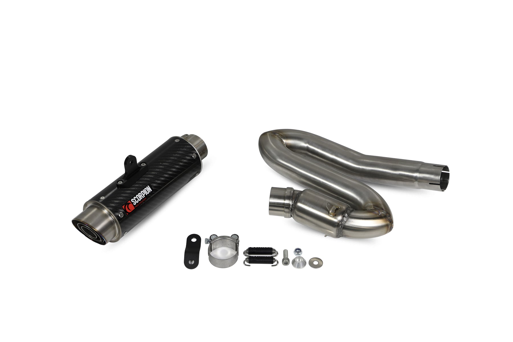 Triumph Street Triple 765 S/R/RS (2017–2019) Scorpion Exhaust RP-1 GP Slip-on - Carbon Fibre