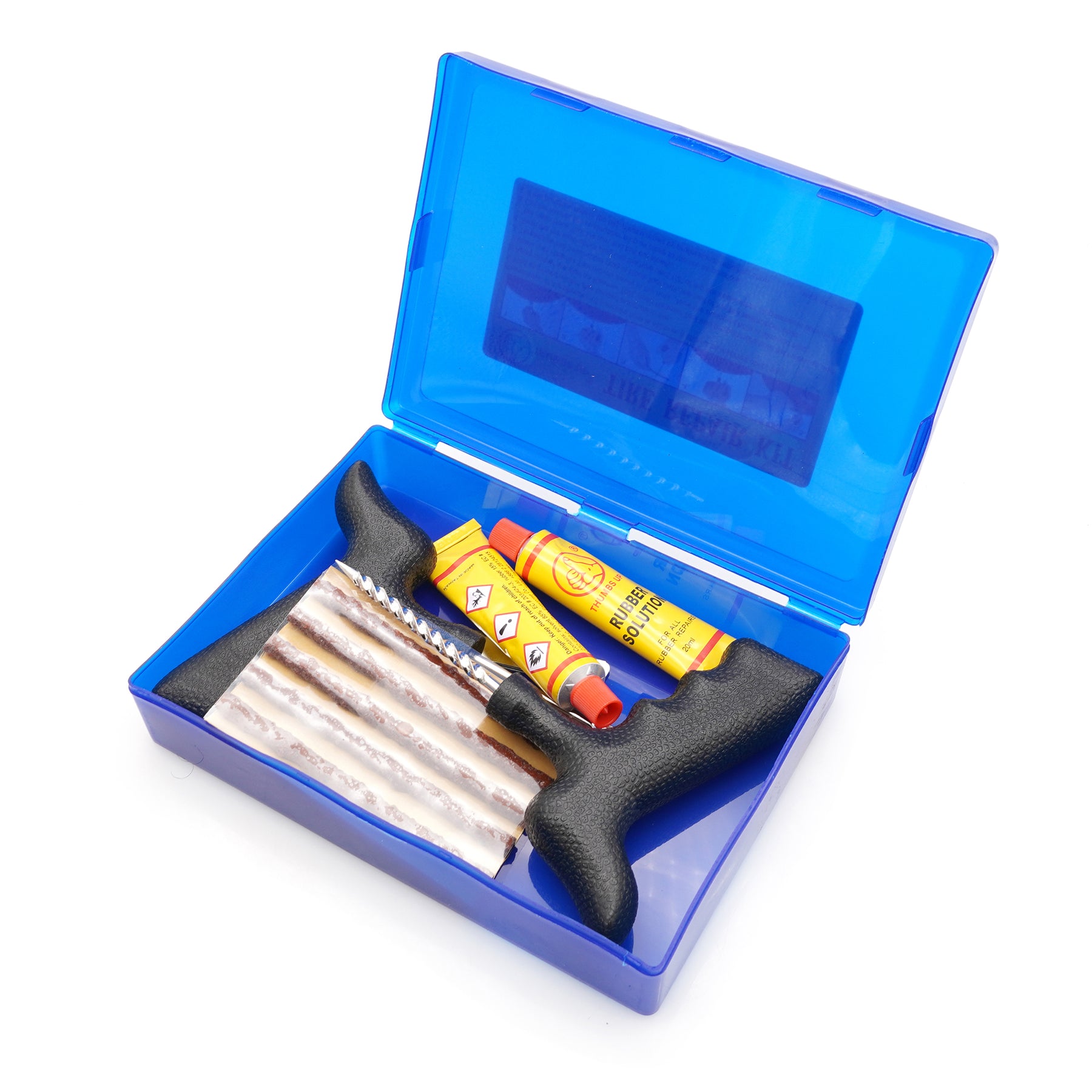 Bike It Tubeless Tyre Repair Kit Motorcycle Scooter MX Puncture - Beedspeed