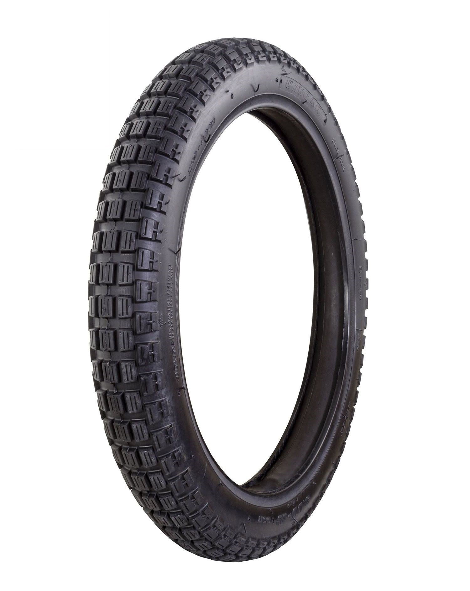 Cougar 300-18 E-marked Trail Tyre - F879 Tread Pattern - Beedspeed