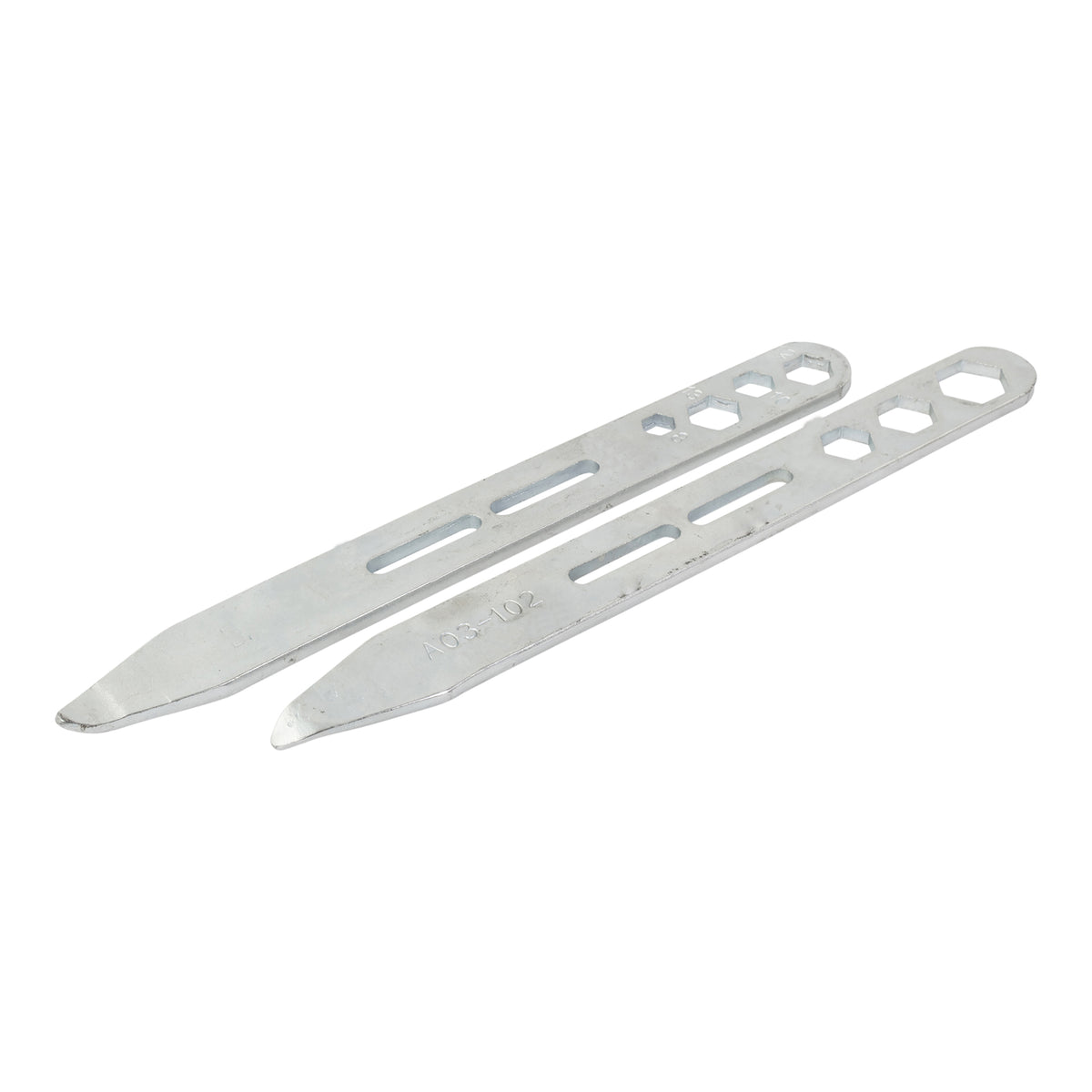 Bike It Pro Tyre Levers 9in With Spanners Pair Motorcycle MX