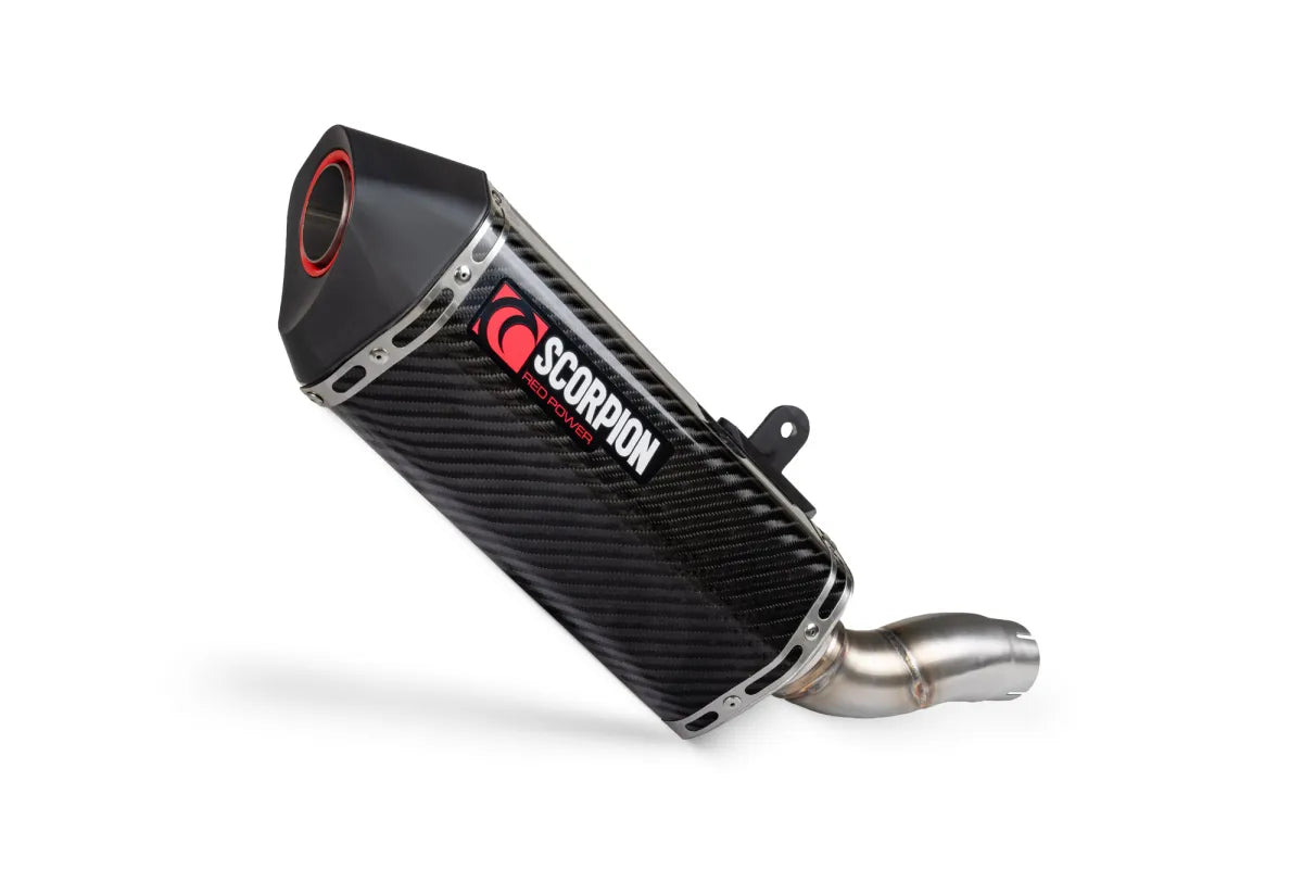Triumph Tiger Sport 800 (2025-2026) SCORPION Exhaust Serket Parallel Slip-on – Carbon Fibre