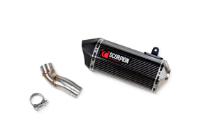 Triumph Tiger Sport 800 (2025-2026) SCORPION Exhaust Serket Parallel Slip-on – Carbon Fibre
