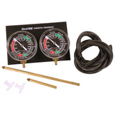 BikeTek Vacuum Gauge 2 Cylinder - Beedspeed