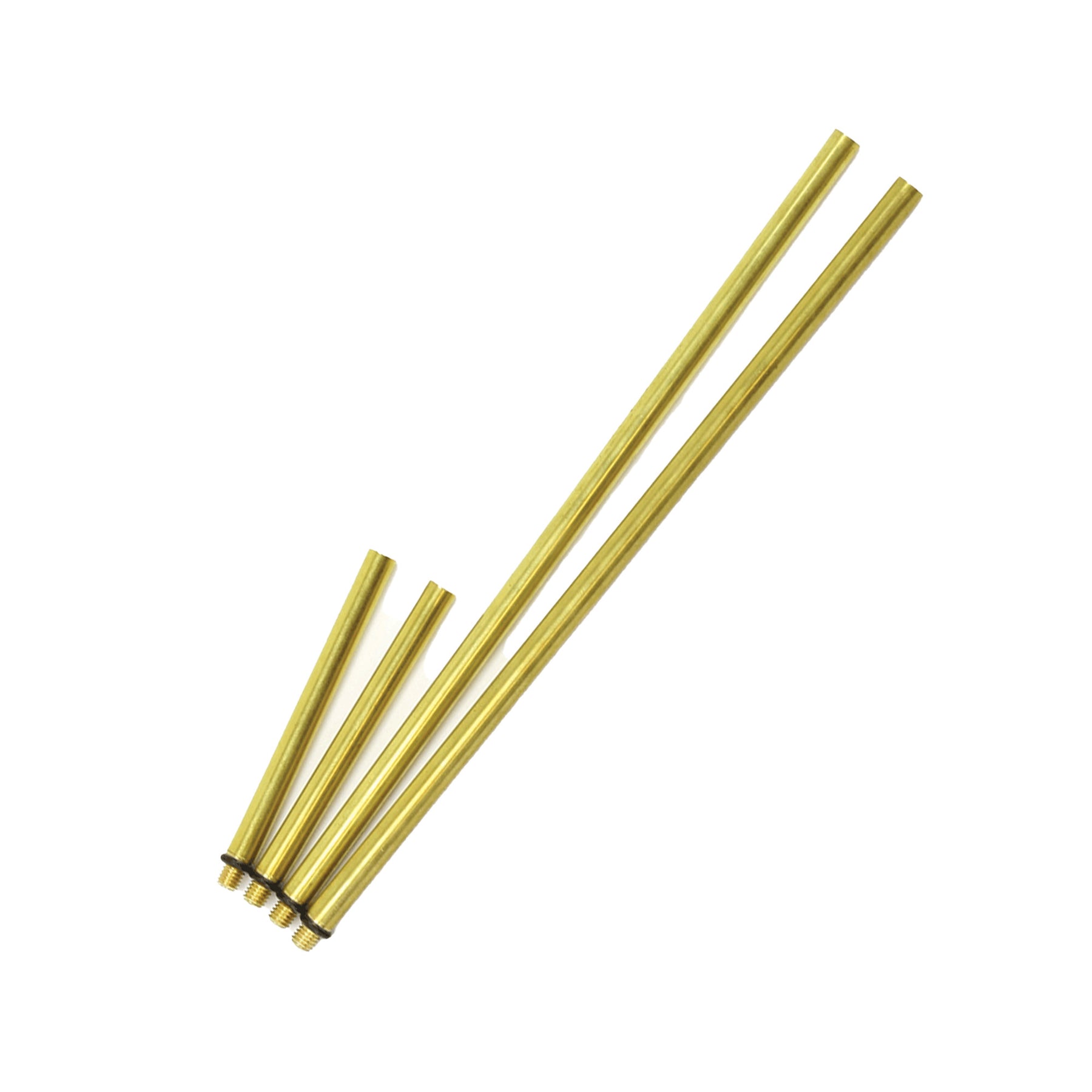 BikeTek Replacement Vacuum Gauge Brass Tubes – M5 Threaded (4pcs)