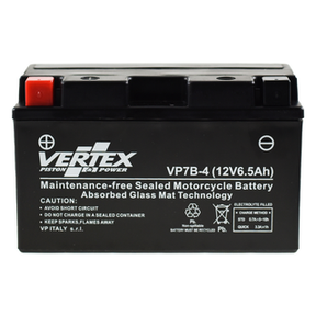 Vertex VP7B-4 Heavy Duty Gel 12V 6.5Ah Battery replaces YT7-B4 YT7B-BS - Beedspeed