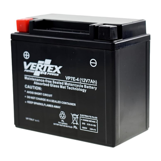 Vertex VP7E-4 Heavy Duty Gel 12V 7Ah Battery replaces YB7-A CB7-A, LB7-A - Beedspeed