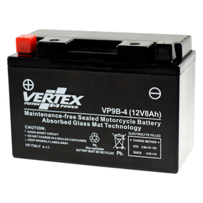Vertex VP9B-4 Heavy Duty Gel 12V 8Ah Battery replaces YT9B-4 CT9B-4 CT9B-BS LT9B-4 YT9B-BS - Beedspeed