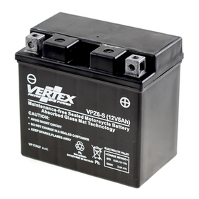 Vertex VPZ6-S Heavy Duty Gel 12V 5Ah Battery replaces YTZ6-S - Beedspeed