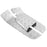 Vespa Chequered Floor Board Runner Set Alloy PX, PE, T5, CL