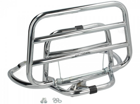Vespa ET2 ET4 Chrome Rear Fold Down Rack Carrier - Cuppini