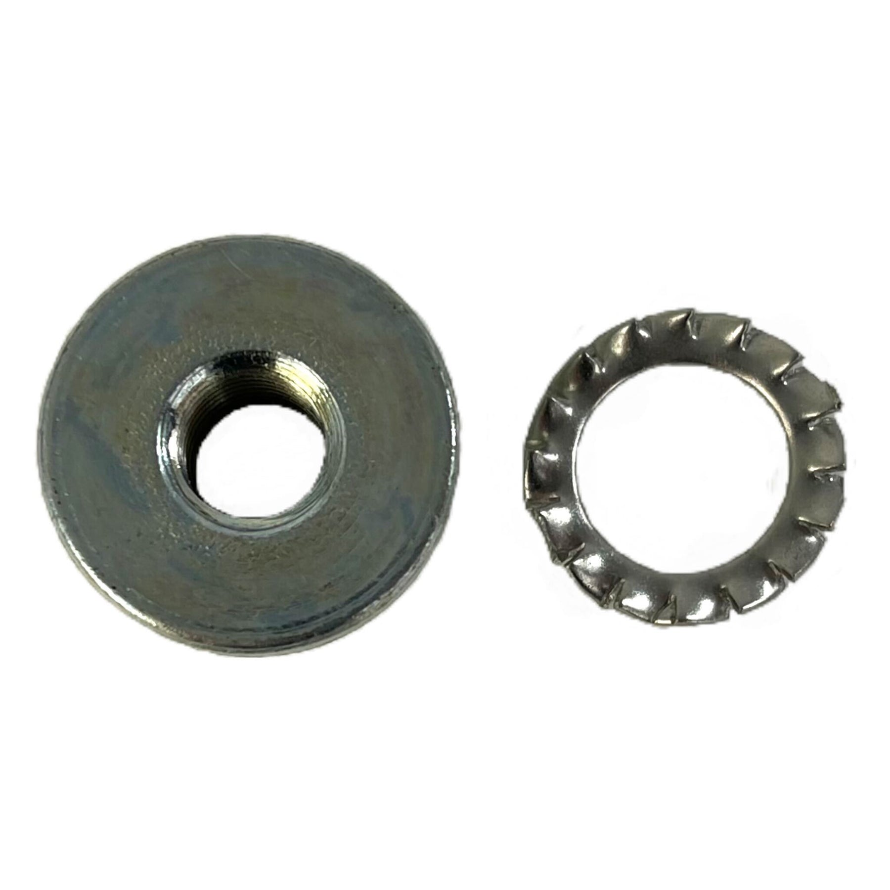 Vespa Flywheel Nut & Washer V50, V90, V100, Primavera