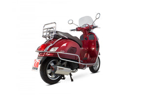 Vespa GTS 125 iGET (EURO 4) (2017–2019) SCORPION Exhaust Serket Full System – Brushed Stainless Steel