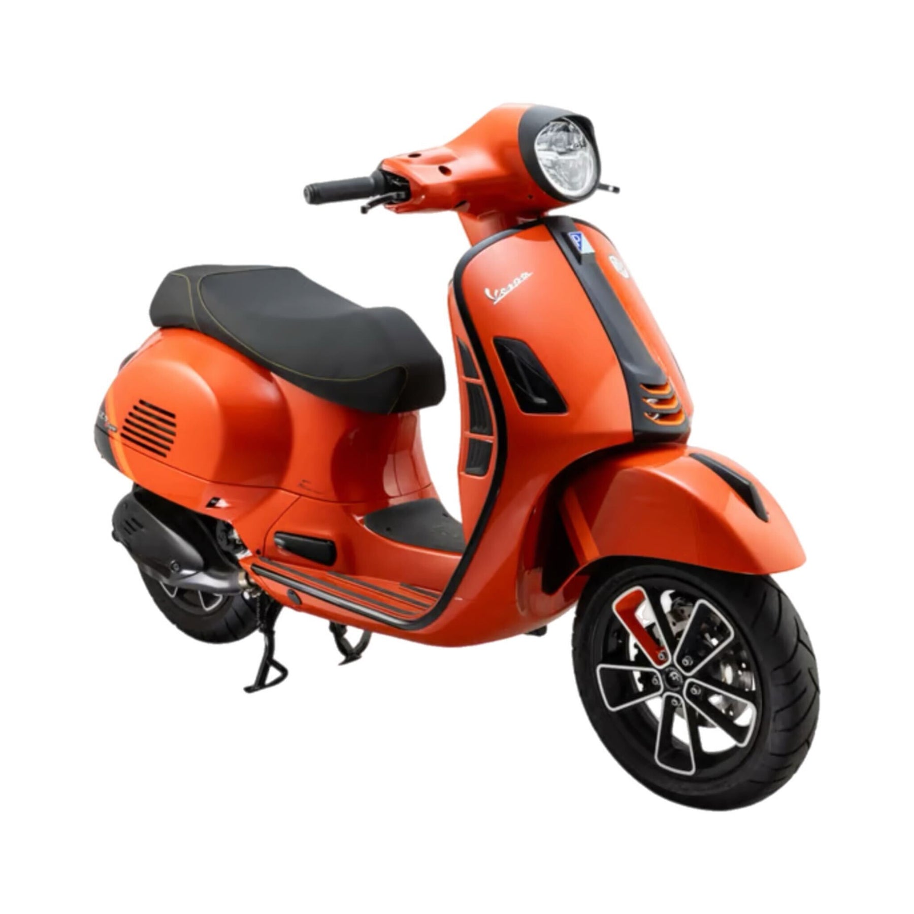 Vespa GTS GTV GT60 GT/L 125-300cc Dual Sport Seat - NISA - Black / Yellow