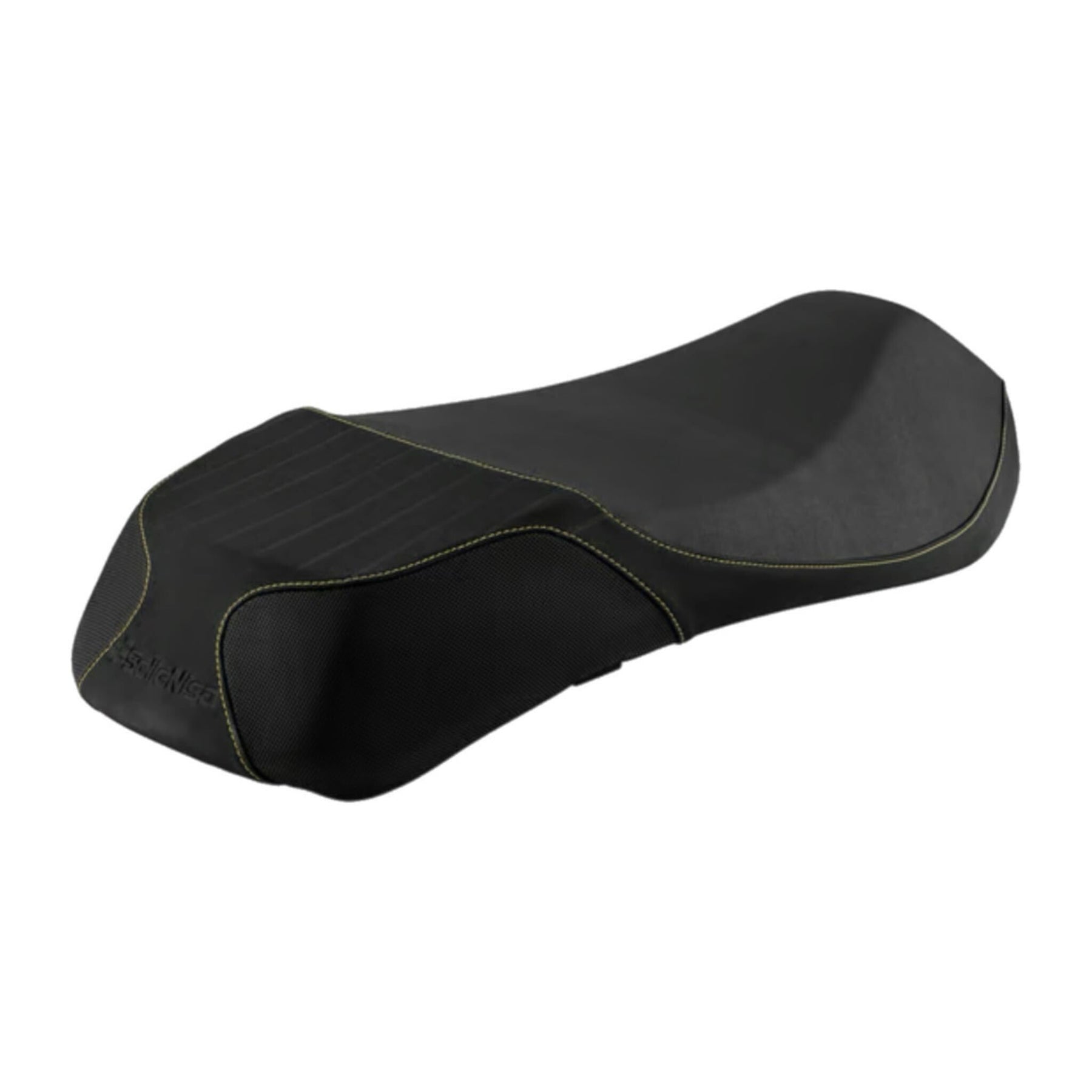 Vespa GTS GTV GT60 GT/L 125-300cc Dual Sport Seat - NISA - Black / Yellow