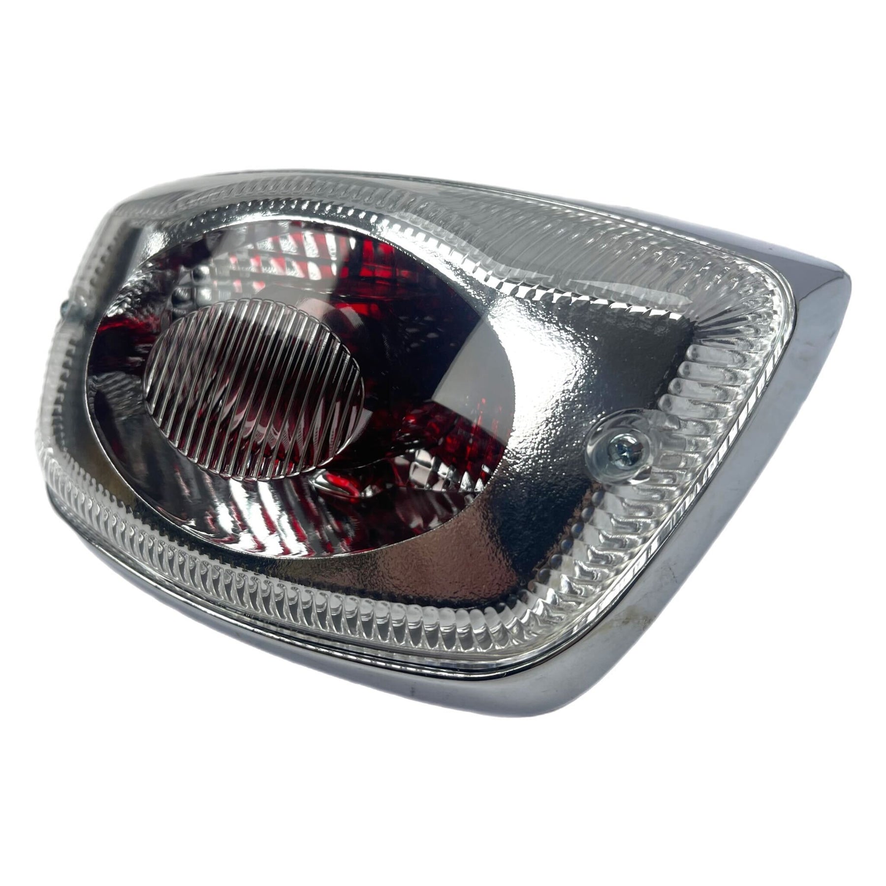 Vespa LX/LXV Vespa S 50-150 Rear Light Unit Chrome Clear Lens