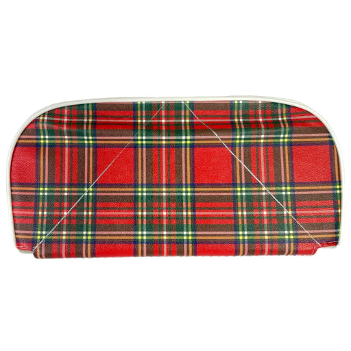 Vespa Lambretta Backrest Replacement Pad For Cuppini Carriers - Red Tartan