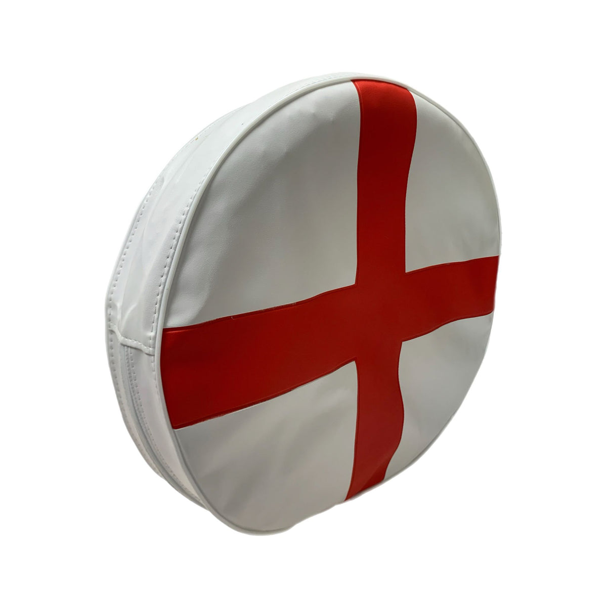 Vespa Lambretta Scooter 10" Spare Wheel Cover - St George Cross England Flag