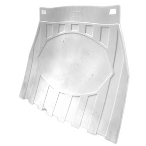Vespa Lambretta Scooter Royal Alloy Scomadi Europa Mudflap White