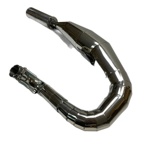 Vespa PX125 150 Sterling Expansion Performance Exhaust - Left Hand - Stainless Steel