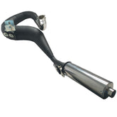 Vespa PX125 P125X LML  Sterling Expansion Performance Exhaust - Right Hand - Black with Stainless End Can