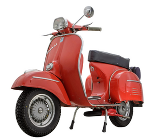 Vespa PX200 P200E Rally 200 Cosa200 SIP Road 3.0 Sport Style Twin Exhaust - Red