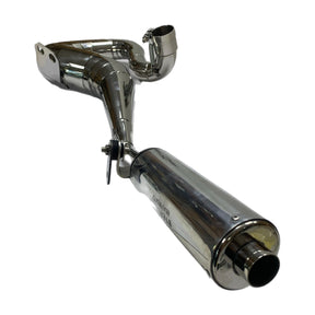 Vespa PX200 P200 Sterling Expansion Performance Exhaust - Right Hand - Stainless Steel