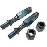 Vespa PX Disc Headset Top Mirror Mount Clamps inc Nuts - Pack of 2